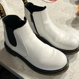 Girls size 3 Dr. Martens. Rarely worn. She’s outgrown them.